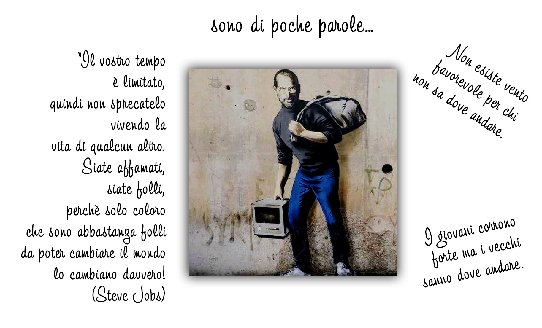 Banksy dipinge Steve Jobs.